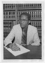 John H. Ruffin, Jr. at Desk, circa 1972