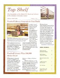 Top Shelf: The Newsletter of the Robert W. Woodruff Library, February/March 2006