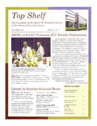 Top Shelf: The Newsletter of the Robert W. Woodruff Library, April 2006