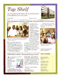 Top Shelf: The Newsletter of the Robert W. Woodruff Library, October 2006