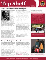 Top Shelf: The Newsletter of the Robert W. Woodruff Library, Fall 2011