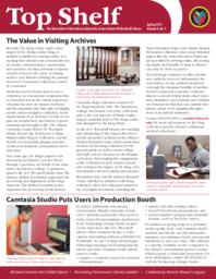 Top Shelf: The Newsletter of the Robert W. Woodruff Library, Spring 2012