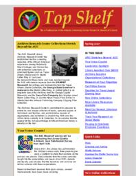 Top Shelf: The Newsletter of the Robert W. Woodruff Library, Spring 2017