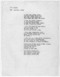 Poem to G. D. J. From Angelina Grimke, circa 1935