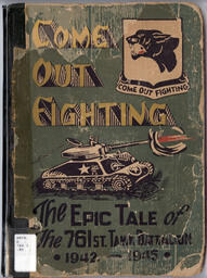 "Come Out Fighting" Book Cover, circa 1950