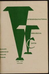 Bulletin of the Interdenominational Theological Center, Vol. 9, March 1969