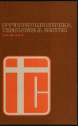 Bulletin of the Interdenominational Theological Center, Vol. 15, May 1975