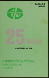 Bulletin of the Interdenominational Theological Center, Vol. 23, June 1983