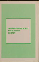 Bulletin of the Interdenominational Theological Center, Vol. 24, June 1984