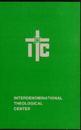 Bulletin of the Interdenominational Theological Center, Vol. 26, January 1986