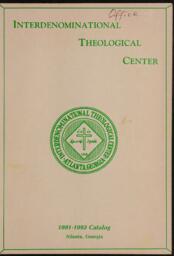 Bulletin of the Interdenominational Theological Center, Vol. 28, January 1991