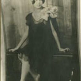 A copy of a picture of Urnestine Bell Lewis.