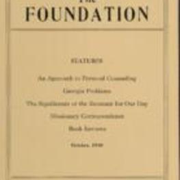 The Foundation vol. 30 no. 4