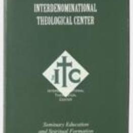 The Journal of the Interdenominational Theological Center, Vol. 39 Issue 1 2014
