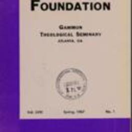 The Foundation vol. 58 no. 1