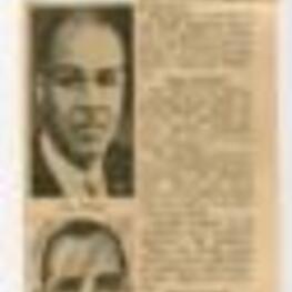 A newspaper clipping describing a convention of NAACP leaders in Oklahoma City. 1 page.