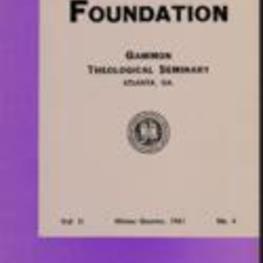 The Foundation vol. 51 no. 4
