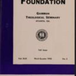 The Foundation vol. 49 no. 3