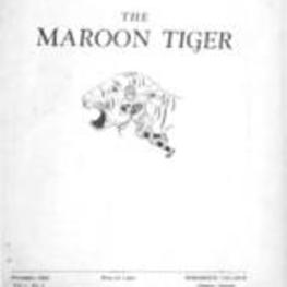 The Maroon Tiger, 1928 November 1