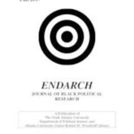Endarch: Journal of Black Political Research Vol. 2017, No. 1 Spring 2017