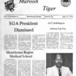 The Maroon Tiger, 1978 April 13
