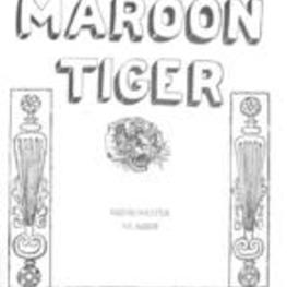 The Maroon Tiger, 1931 February 1