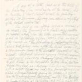 Correspondence from Hale Woodruff to Winifred Stoelting discussing Woodruff's murals at Talladega College. 2 pages.