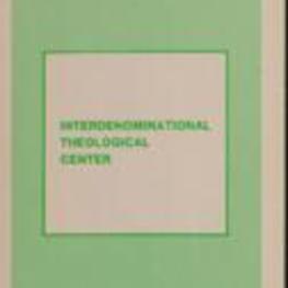 Bulletin of the Interdenominational Theological Center Vol. 24, June 1984