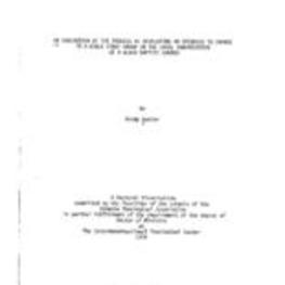 An evaluation of the process of developing an openness to change in a bible study group in the local congregationof a black Baptist church, 1979