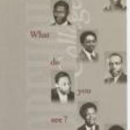 In this brochure, Morehouse College states they seek to focus on greatness in their students in the 21st Century. It features prominent alumni of the college such as Dr. Martin Luther King, Jr., Samuel L. Jackson, Dr. Howard W. Thurman, Spike Lee, Edwin Moses, and Maynard Jackson. The inside of the brochure asks prospective donors to "imagine if you created greatness".
