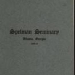 Spelman Seminary Catalog 1905-1906