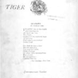 The Maroon Tiger, 1927 May 1