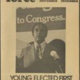 The November-December 1972 issue of Soul Force, the official journal of the Southern Christian Leadership Conference. 16 pages.