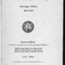 Quarterly Bulletin of Gammon Theological Seminary Catalogue Edition 1917-1918