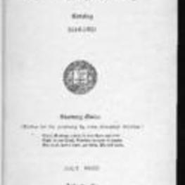 Gammon Theological Seminary Catalog 1919-1920