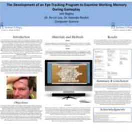 The development of an eye-tracking program to examine working memory during gameplay
