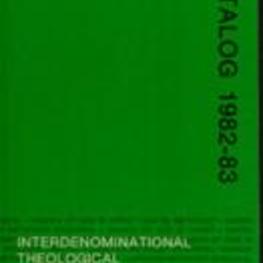 Bulletin of the Interdenominational Theological Center Vol. 22, June 1982