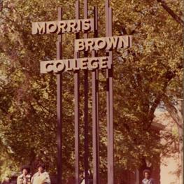 Morris Brown College, a private, liberal arts institution located in Atlanta, Georgia, was founded in 1881 by the African Methodist Episcopal (A.M.E.) Church for the " moral, spiritual and intellectual growth of Negro boys and girls. "The original site for the school was located at Boulevard and Houston Street in Northeast Atlanta. On October 5, 1885, Morris Brown College opened with nine teachers and 107 students.  By 1908 the school boasted an enrollment of nearly 1,000 students. It continued to offer instruction in industrial trades as well as academic fields and awarded two-year degrees in addition to four-year bachelor's degrees, but over time administrators placed greater emphasis on the development of the school's college-level curriculum. Morris Brown joined the Atlanta University Center in 1941, and along with Atlanta University, Clark College, Spelman College, and Morehouse College formed the largest consortium of HBCUs in the country. They remained members of the AUC until 2002. This collection contains photographs depicting Morris Brown College campus life spanning 1900 to 1990. Images include athletics, building and grounds, students and alumni, departments, events, faculty and staff, groups and organizations and individuals.

At the AUC Robert W. Woodruff Library we are always striving to improve our digital collections. We welcome additional information about people, places, or events depicted in any of the works in this collection. To submit information, please contact us at DSD@auctr.edu. 