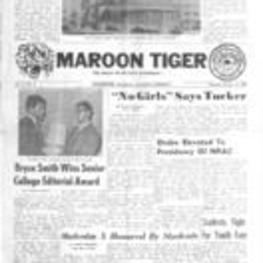 The Maroon Tiger, 1969 March 18