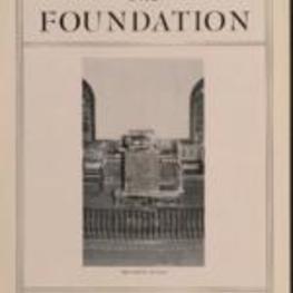 The Foundation vol. 37 no. 4