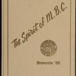 The Brownite Yearbook 1986