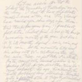 Correspondence from Hale Woodruff to Winifred Stoelting discussing Woodruff's murals at Talladega College. 4 pages.