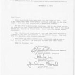 Letter from VEP and Elijah Coleman, John Lewis, and Julian Bond stressing the importance of voting.