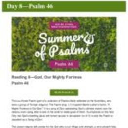 Summer of Psalms: Day 8 - Psalm 46
