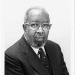 Portrait of Dr. J. Deotis Roberts, fourth president, January 23, 1980-April 14, 1983.