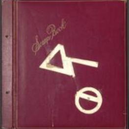 A scrapbook from the Sigma chapter of Delta Sigma Theta sorority.