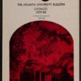 The Atlanta University Bulletin (catalogue), s. III no. 183: Catalog 1979-1980; Announcements 1979-1980
