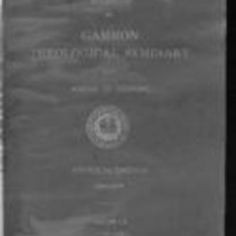 Bulletin of Gammon Theological Seminary and School of Missions Announcements 1938-1939, Vol. LV