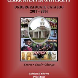 The catalog for Clark Atlanta University provides information on the degree programs, course offerings, policies, procedures, statistics, financial costs, buildings, services, administration staff, Board of Trustees, and faculty.

See also, Atlanta University Bulletins: https://radar.auctr.edu/islandora/object/002.au.bulletin:9999 
See also, Clark College Catalogs: https://radar.auctr.edu/islandora/object/auc.004.cc.catalogs:9999