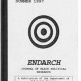 Endarch: Journal of Black Political Research Vol. 1997, No. 2 Summer 1997